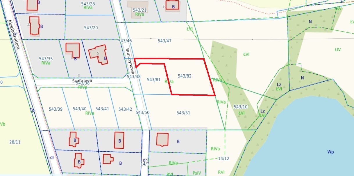 Działka budowlana Kielno, ul. Bursztynowa. Zdjęcie 3