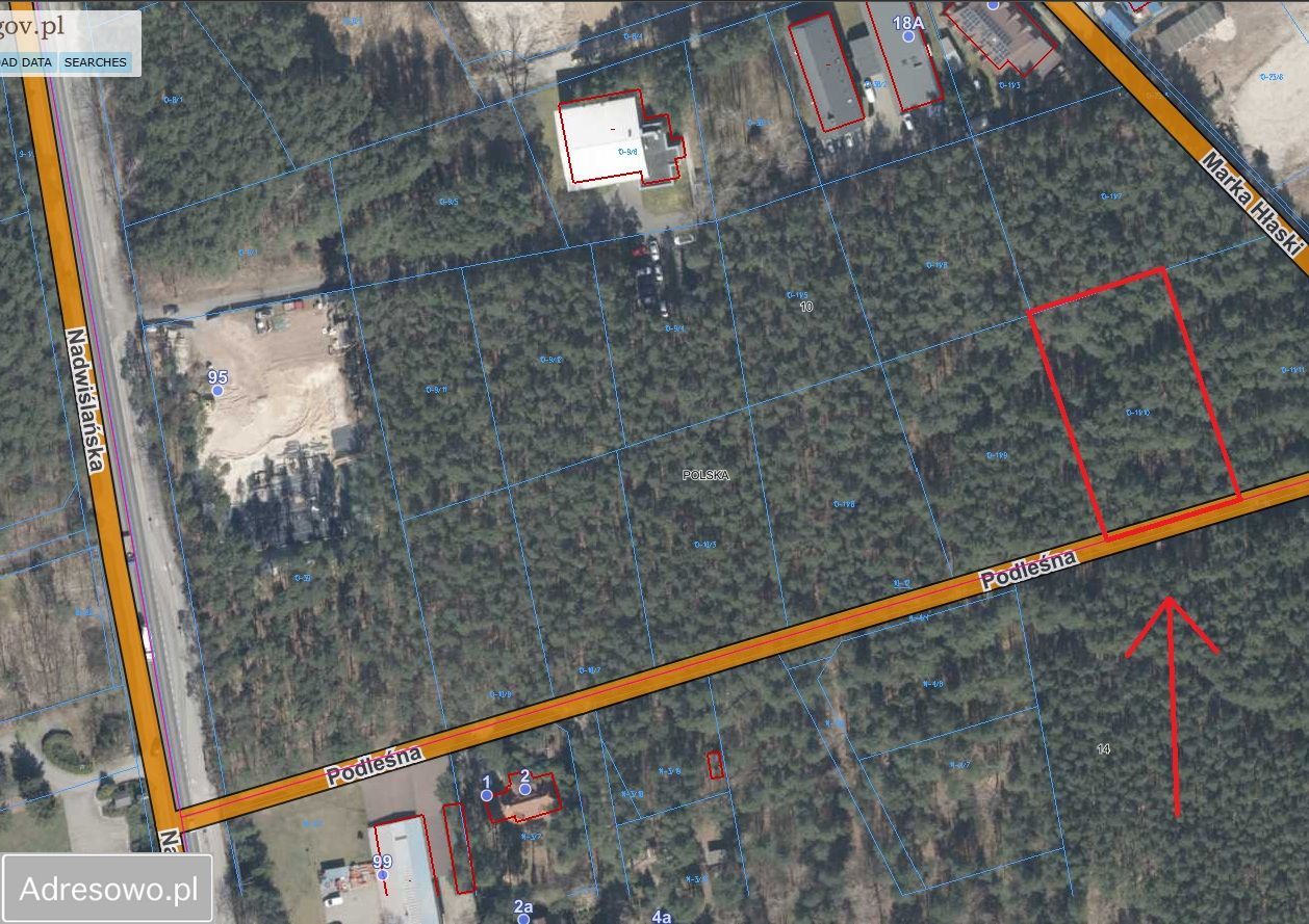 Działka budowlana Józefów, ul. Podleśna. Zdjęcie 4