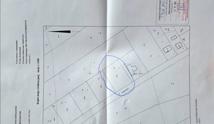 Działka budowlana Sulmierzyce, ul. Granowice