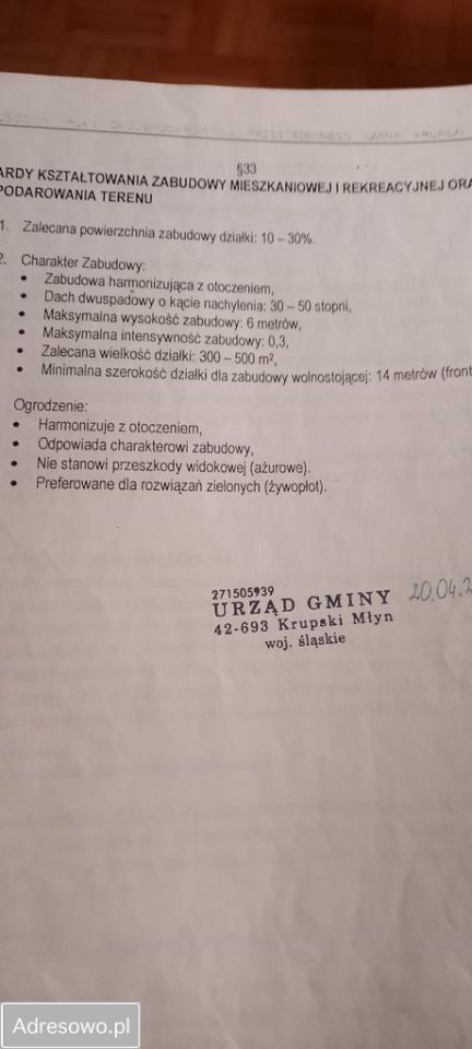 Działka budowlana Potępa Odmuchów, ul. Leśna. Zdjęcie 3