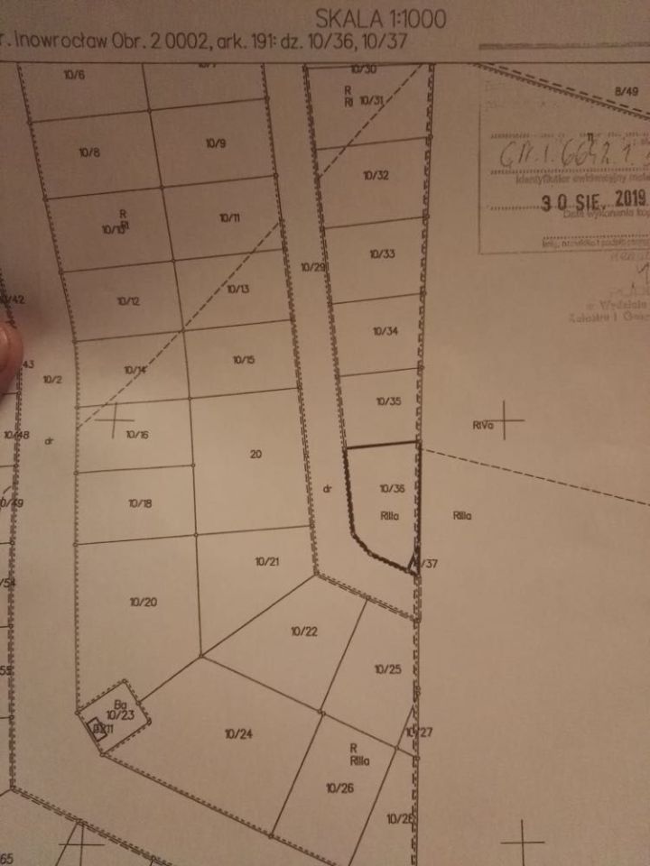 Działka budowlana Inowrocław Rąbin. Zdjęcie 4