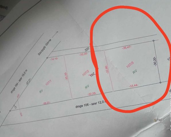 Działka budowlana Szczygły Dolne. Zdjęcie 1