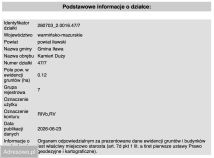 Działka budowlana Kamień Duży. Zdjęcie 1