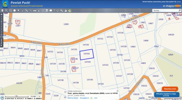 Działka budowlana Wielka Piaśnica, ul. Kaszubska. Zdjęcie 12