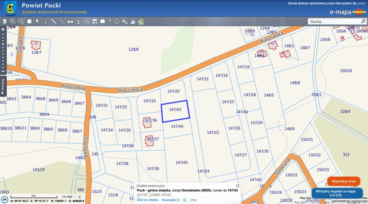 Działka budowlana Domatówko, ul. Kaszubska. Zdjęcie 12