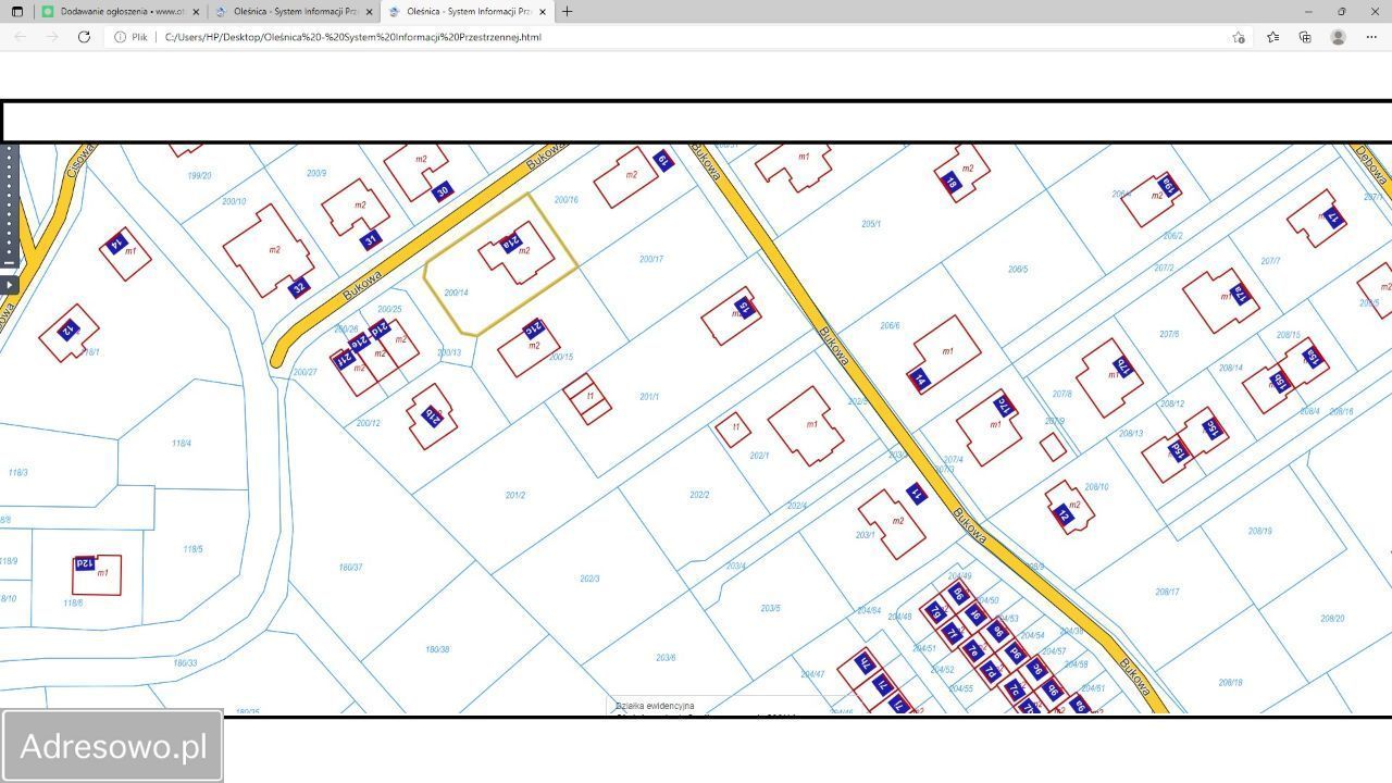 Działka budowlana Spalice, ul. Bukowa. Zdjęcie 2