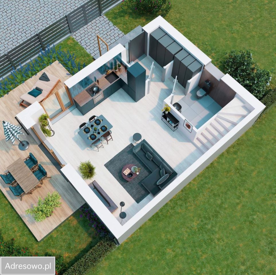 bliźniak, 3 pokoje Łopuchowo, ul. Belgijska. Zdjęcie 10