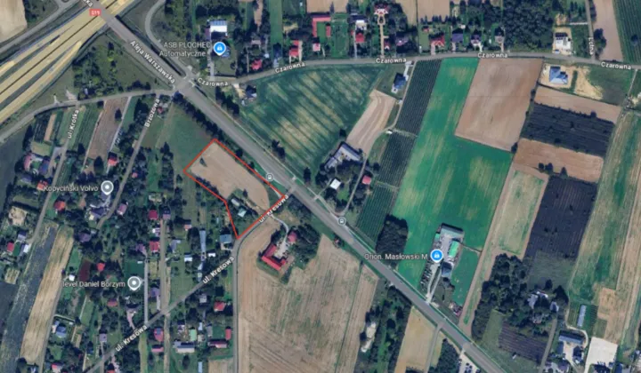 Działka inwestycyjna Barak