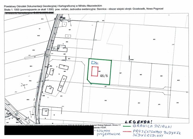 Działka budowlana Nowa Pogorzel, ul. Wiśniowa. Zdjęcie 1
