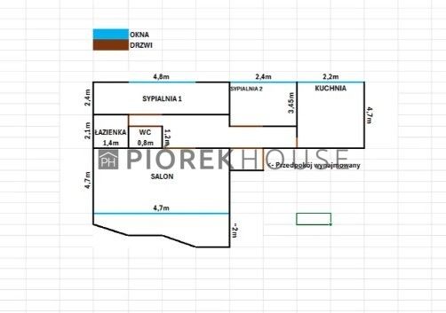 Mieszkanie 3-pokojowe Warszawa Praga-Południe, ul. gen. Tadeusza Bora-Komorowskiego. Zdjęcie 3