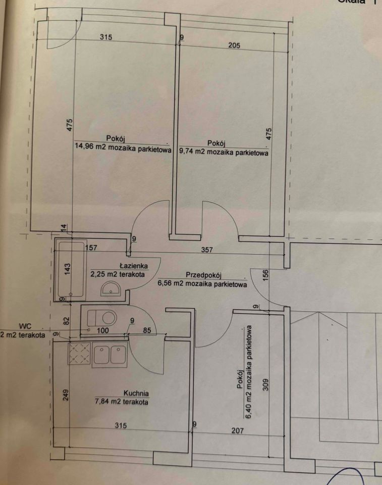 Mieszkanie 3-pokojowe Bartoszyce, ul. Nad Łyną. Zdjęcie 5