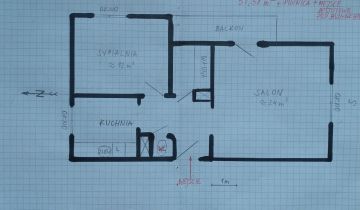 Mieszkanie 2-pokojowe Chełm, ul. płk. Władysława Muzyki