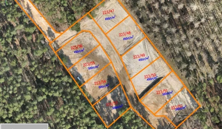 Działka budowlana Rokitki, ul. Cyprysowa