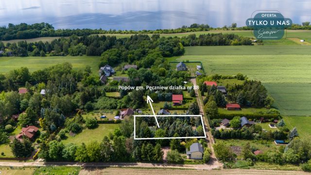 Działka siedliskowa Popów. Zdjęcie 2