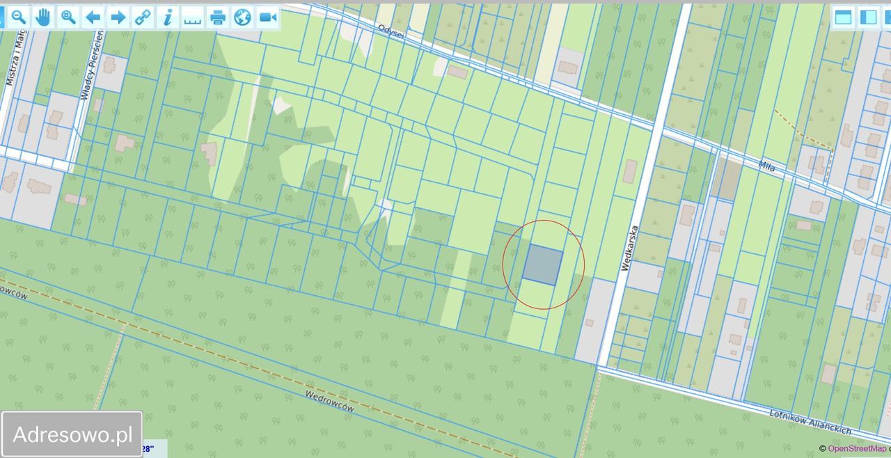 Działka budowlana Dziekanów Polski. Zdjęcie 1