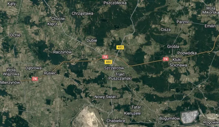 Działka rolno-budowlana Szczerców, ul. J. Piłsudskiego