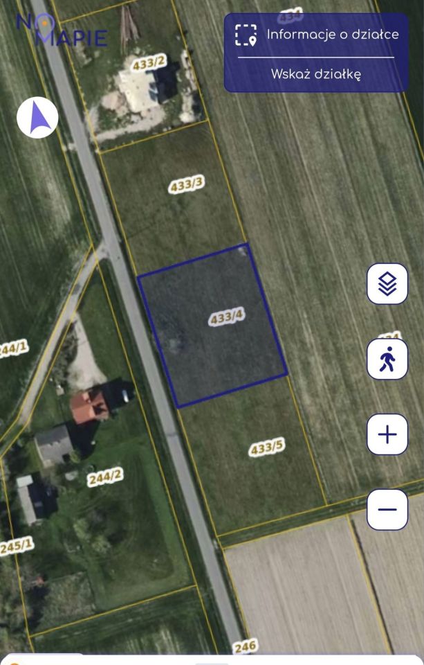 Działka budowlana Rajsko Małe. Zdjęcie 8