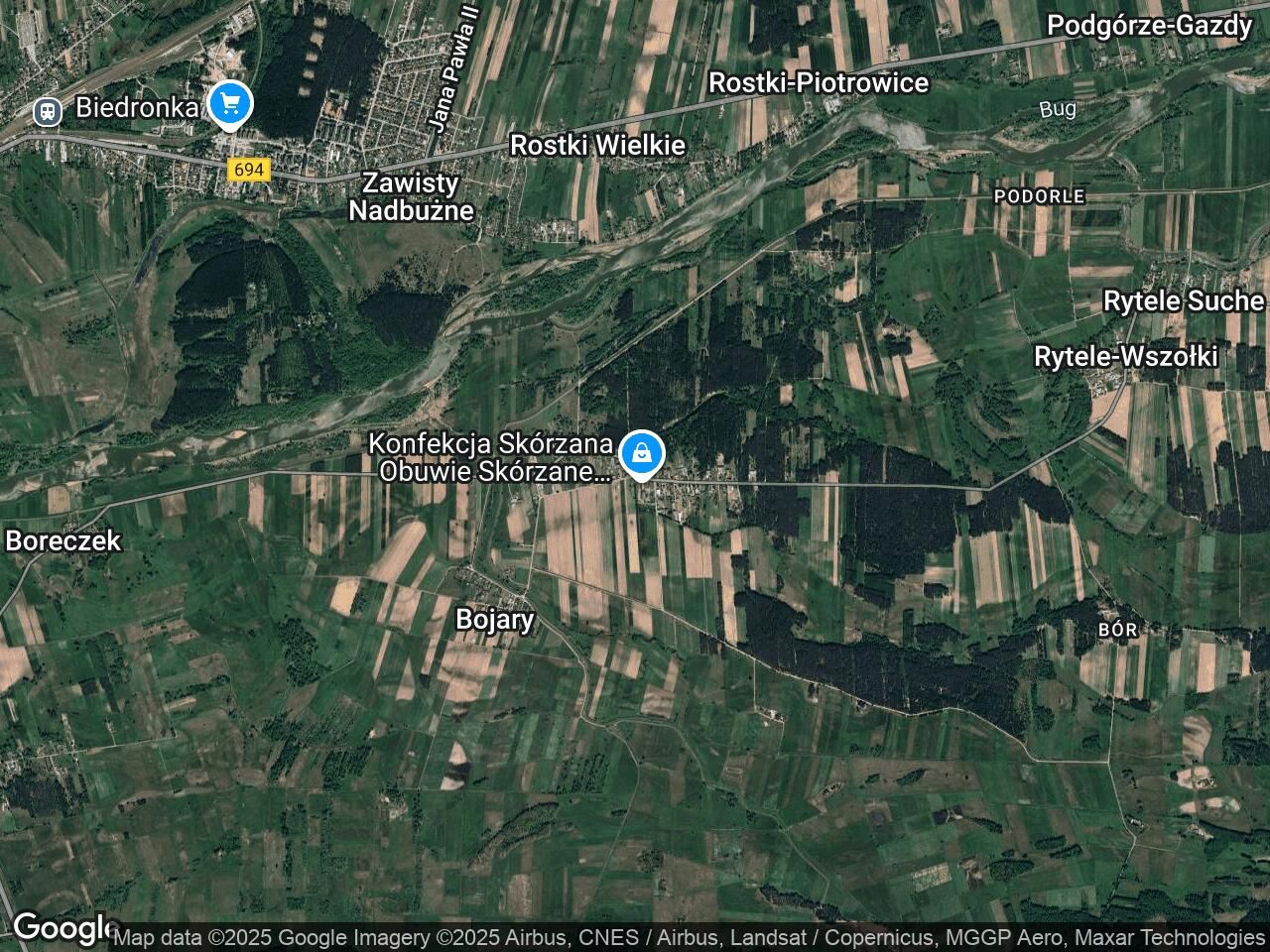 Działka leśna Rytele Święckie