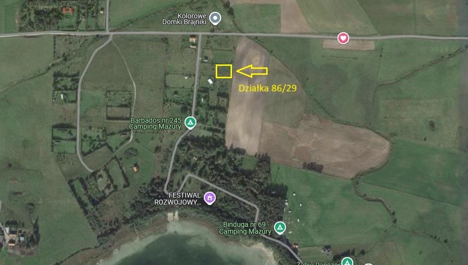 Działka rekreacyjna Brajniki. Zdjęcie 2