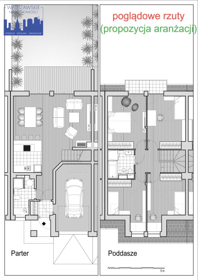 bliźniak, 5 pokoi Baszkówka, ul. Wiśniowy Sad. Zdjęcie 5