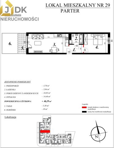 Mieszkanie 2-pokojowe Sochaczew, ul. Kochanowskiego. Zdjęcie 24