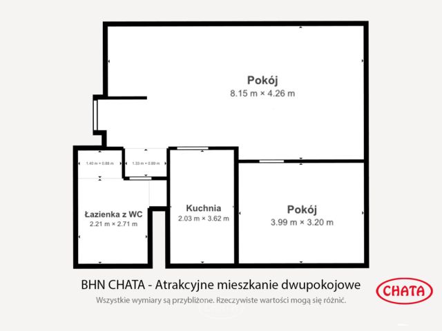 Mieszkanie 2-pokojowe Wrocław Pilczyce, ul. Bednarska. Zdjęcie 22
