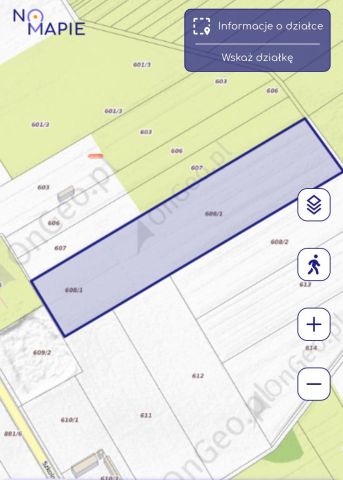 Działka rolna Radzików Wielki, ul. Szkolna. Zdjęcie 1