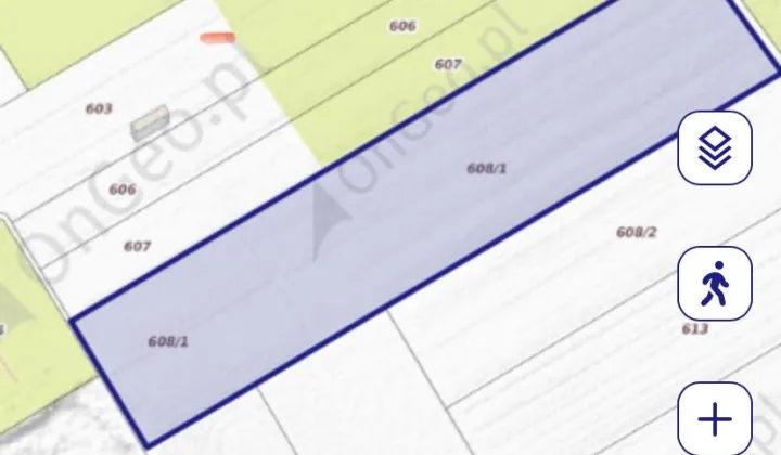 Działka rolna Radzików Wielki, ul. Szkolna