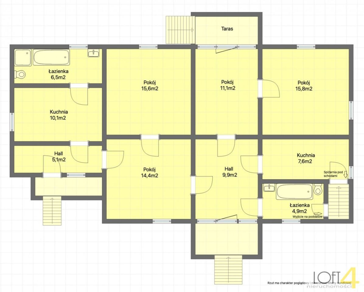 dom wolnostojący, 5 pokoi Gace Słupieckie. Zdjęcie 15