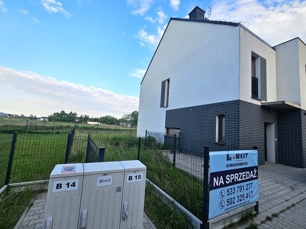 bliźniak, 5 pokoi Księginice, ul. Rumiankowa. Zdjęcie 27
