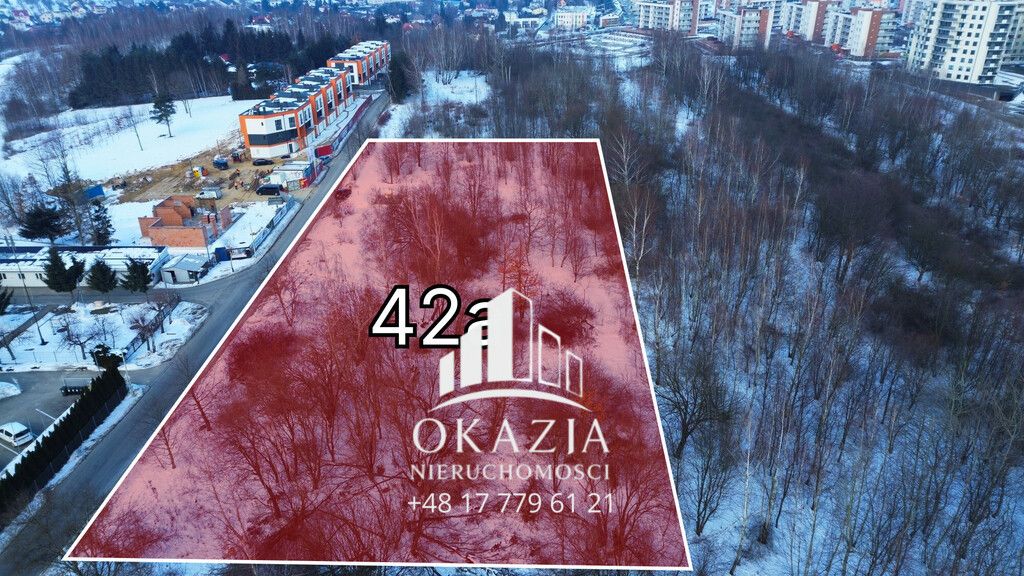 Działka inwestycyjna Rzeszów Przybyszówka. Zdjęcie 1