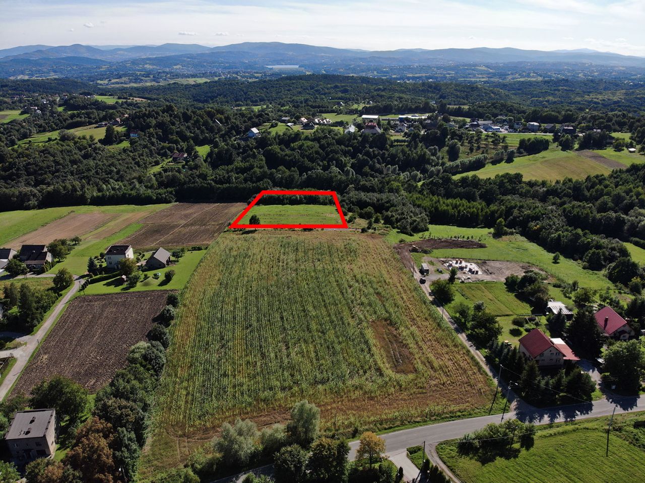 Działka budowlana Dobranowice Przedgrojowie. Zdjęcie 2