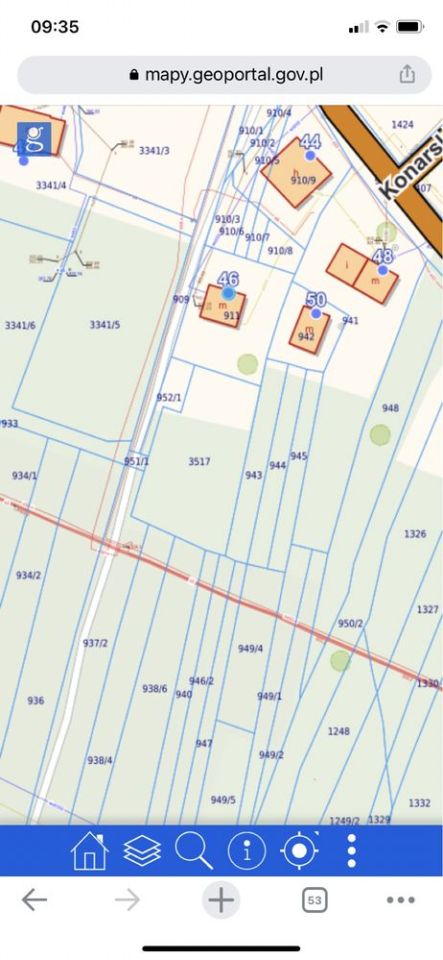 Działka budowlana Sanok, ul. Konarskiego