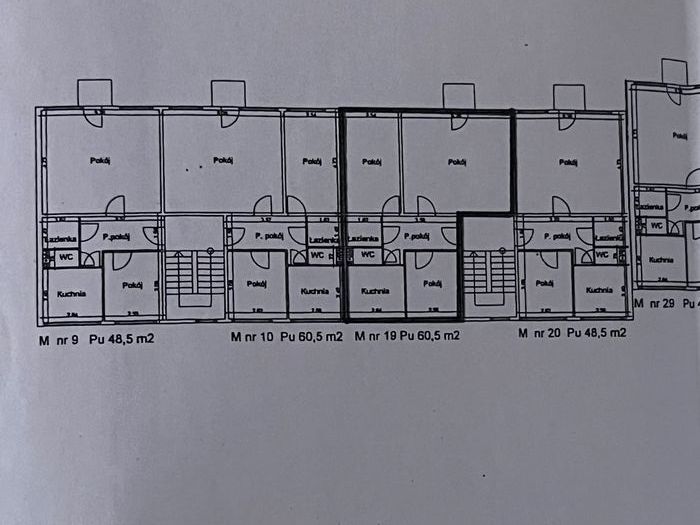 Mieszkanie 3-pokojowe Giżycko, ul. Daszyńskiego. Zdjęcie 5