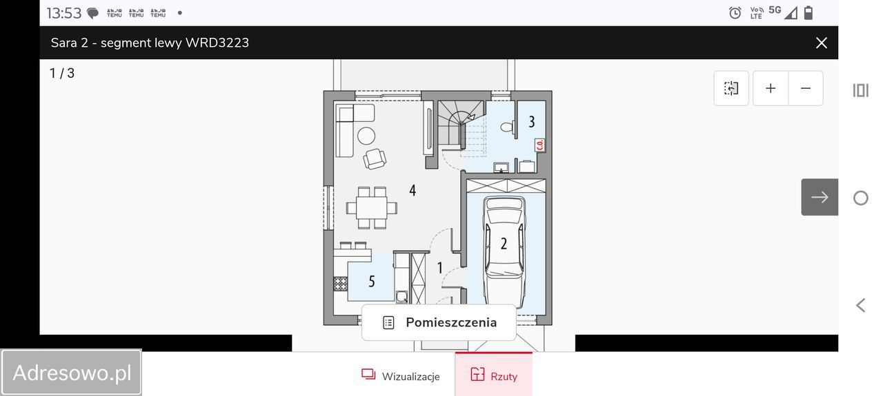 bliźniak, 3 pokoje Dobroszyce, ul. Nowosiedlicka. Zdjęcie 6