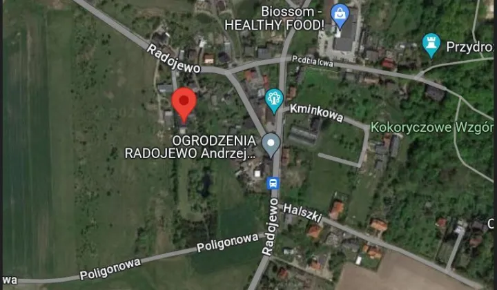 Działka budowlana Poznań Radojewo, ul. Poligonowa