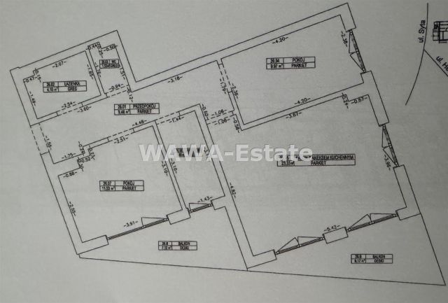 Mieszkanie 3-pokojowe Warszawa Zawady, ul. Syta. Zdjęcie 19