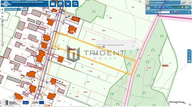 Działka budowlana Dąbrowice. Zdjęcie 3