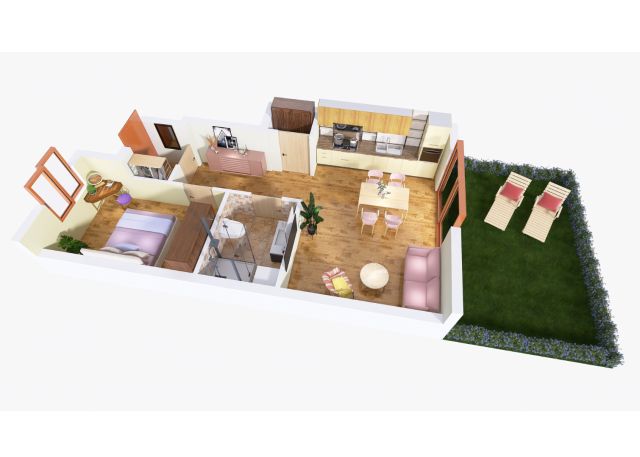 Mieszkanie 2-pokojowe Pruszków Bąki, ul. Ignacego Jana Paderewskiego. Zdjęcie 1