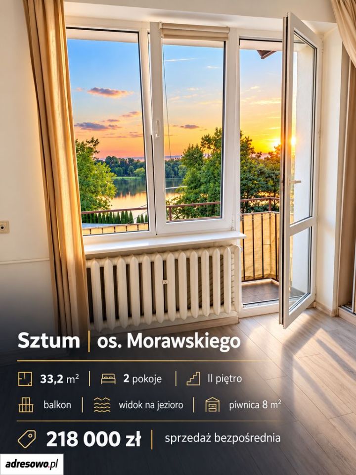 Mieszkanie 2-pokojowe Sztum, ul. Morawskiego. Zdjęcie 2