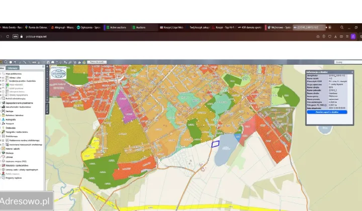 Działka Gowino, ul. Łąkowa