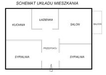 Mieszkanie 3-pokojowe Płock Skarpa, ul. Na Skarpie. Zdjęcie 1