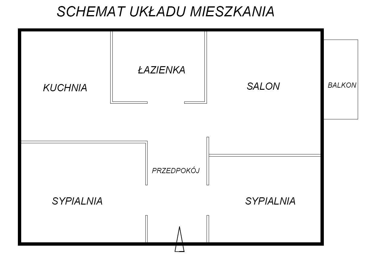 Mieszkanie 3-pokojowe Płock Skarpa, ul. Na Skarpie. Zdjęcie 8
