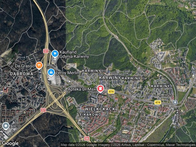 Mieszkanie 2-pokojowe Gdynia Karwiny, ul. Kornela Makuszyńskiego. Zdjęcie 1