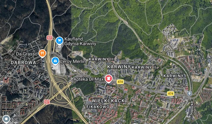 Mieszkanie 2-pokojowe Gdynia Karwiny, ul. Kornela Makuszyńskiego