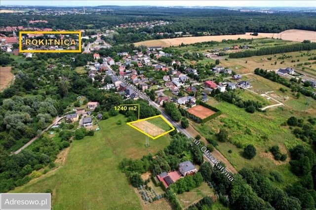 Działka budowlana Zabrze Rokitnica, ul. Ofiar Katynia. Zdjęcie 1