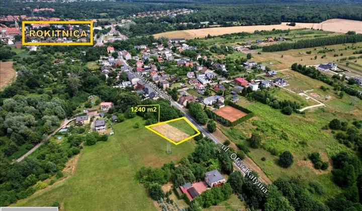 Działka budowlana Zabrze Rokitnica, ul. Ofiar Katynia