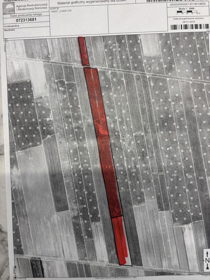 Działka rolna Kopcie, Kopcie. Zdjęcie 1