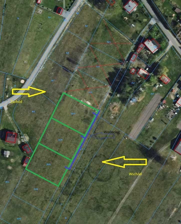 Działka budowlana Niwy