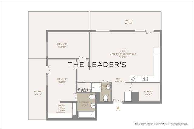 Mieszkanie 3-pokojowe Warszawa Wola, ul. Gumińska. Zdjęcie 19